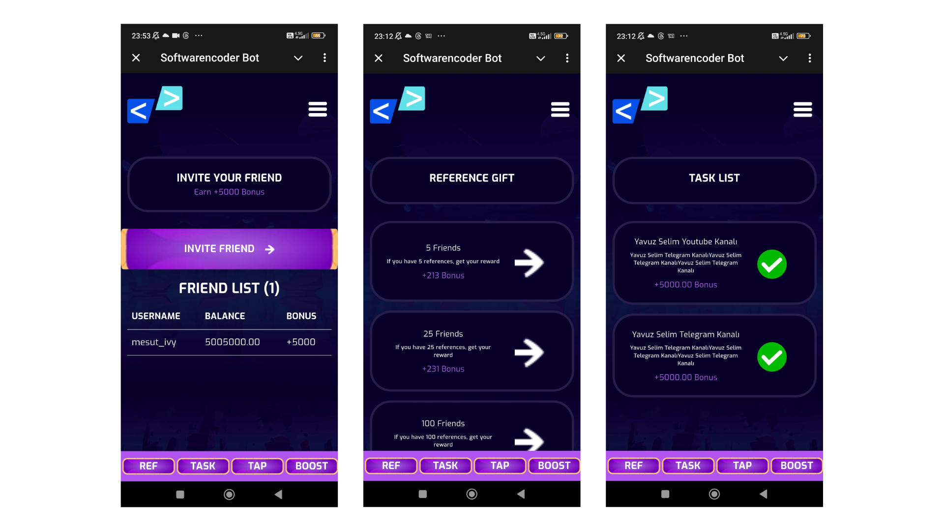 Telegram airdrop oyunu + özel kodlama + güvenlik