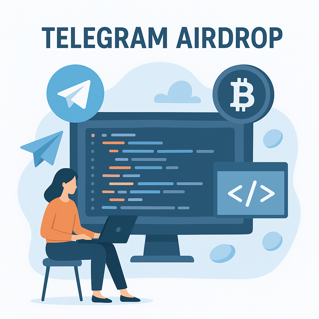 Telegram airdrop oyunu + özel kodlama + güvenlik